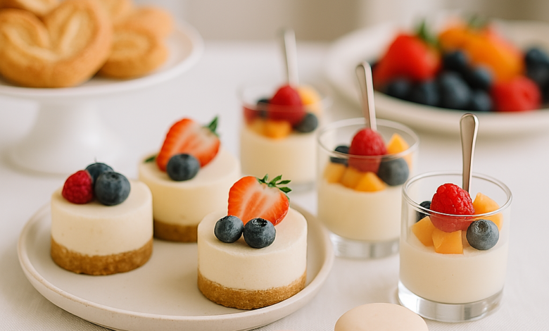Dessert catering tips voor evenementen