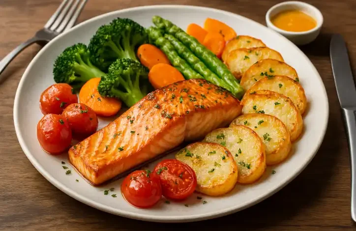 Visueel aantrekkelijke voedselpresentatie